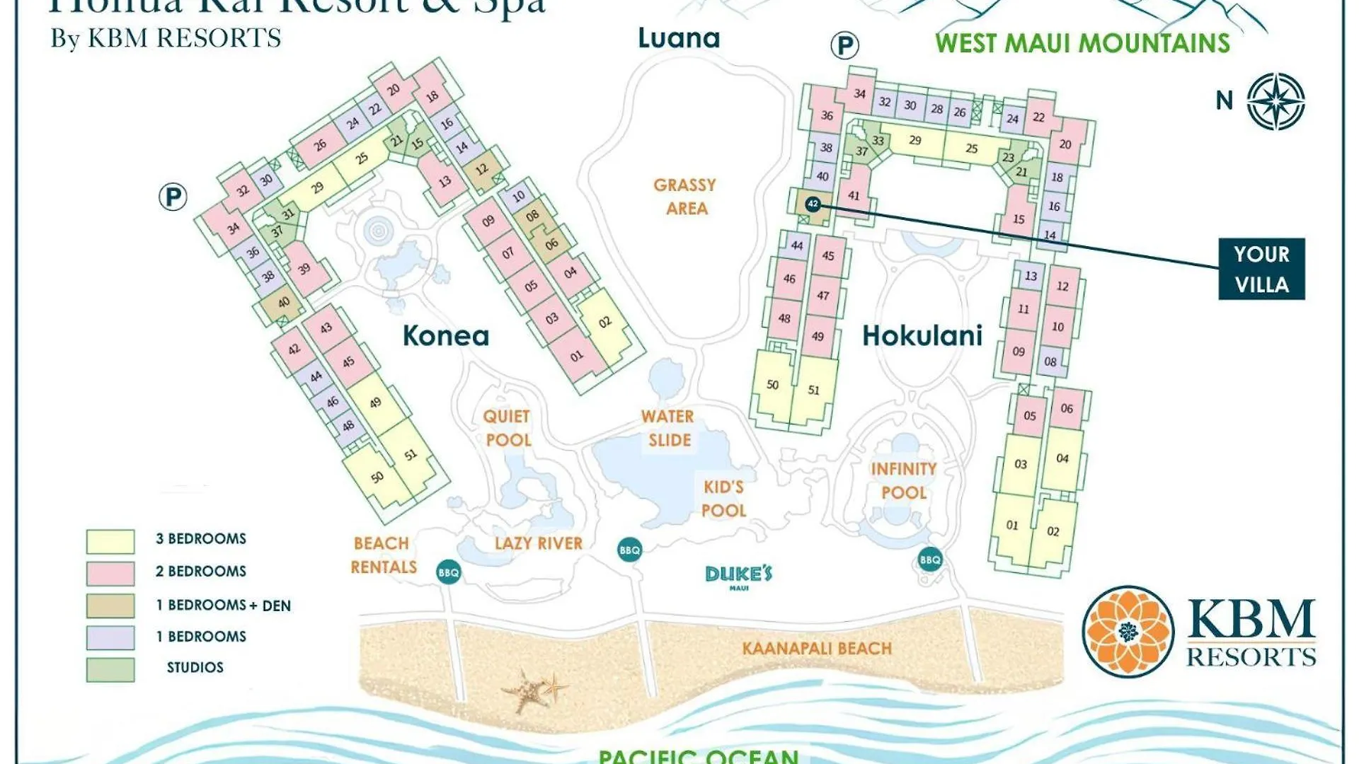 Kbm Resorts - Free Car Honua Kai Hkh-229-242-247 Kaanapali 0*,